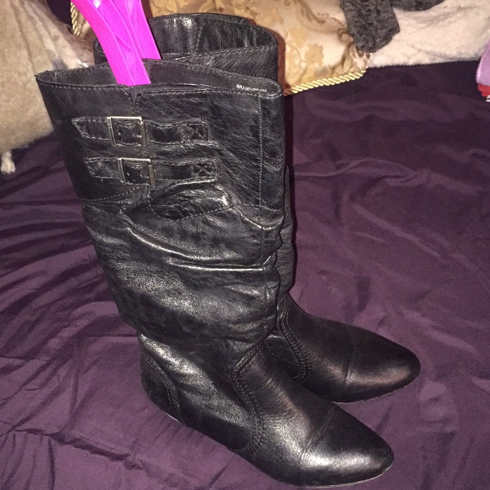Steven Madden Leather Boots